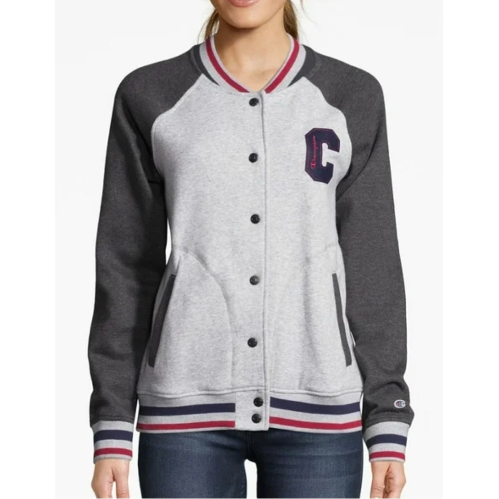 Champion Women's Heritage Fleece Bomber Jacket